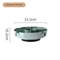 Rotating Hot Pot Drain Basket Household Compartment