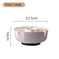 Rotating Hot Pot Drain Basket Household Compartment